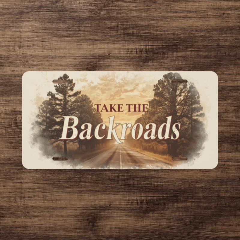 Backroads Trail Plate