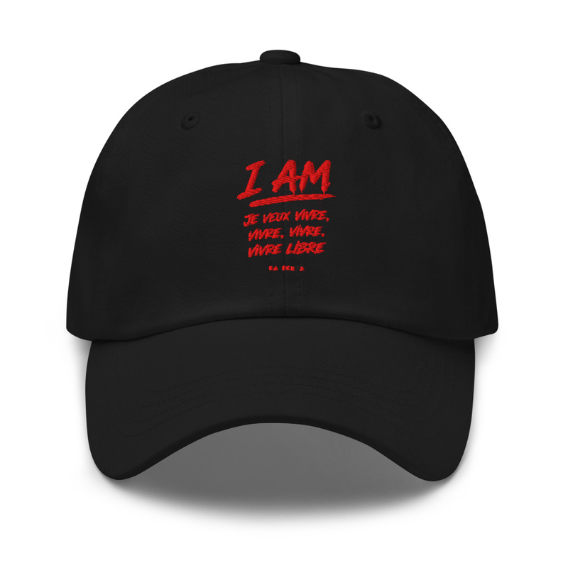 Casquette « I AM » Noire/Black