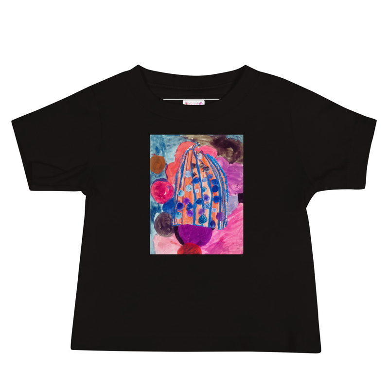The Jelly Fish - Baby Tee – 6-12m, Black