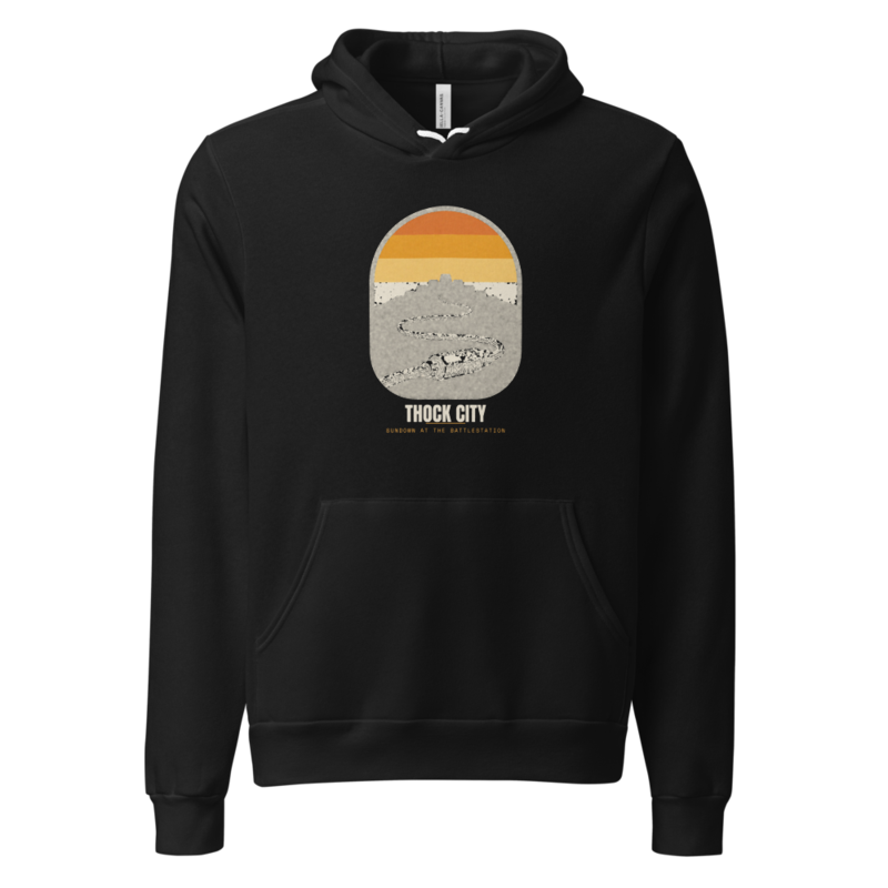 Thock City Hoodie mockup