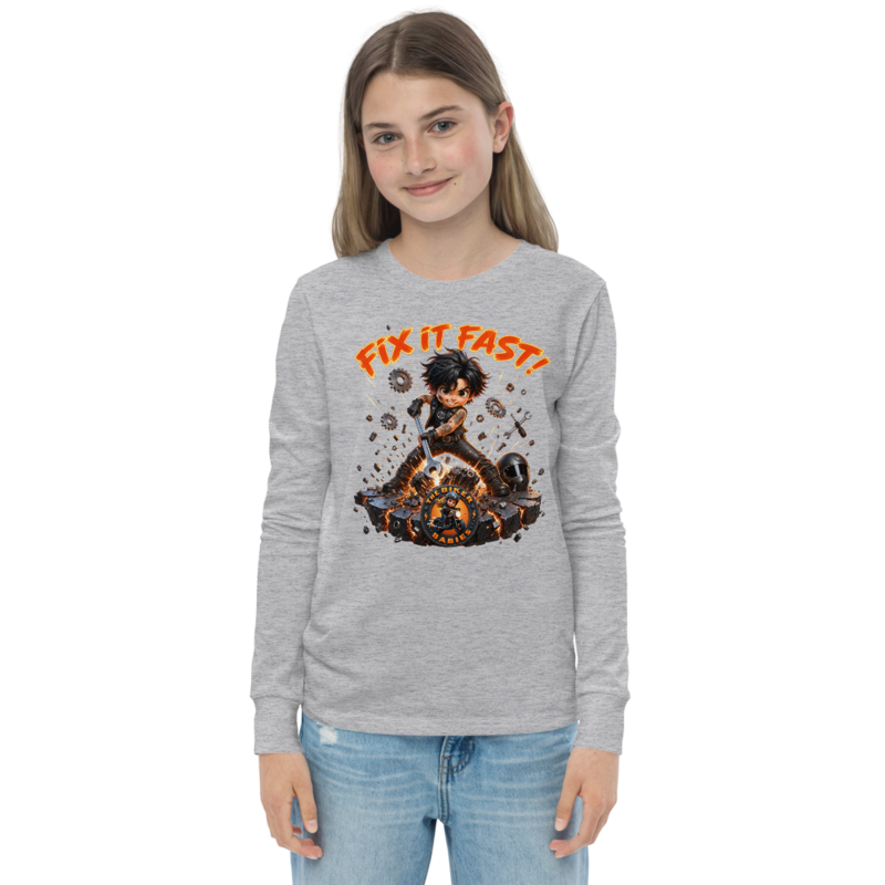 Santiago Fix It Fast Kids Long Sleeve