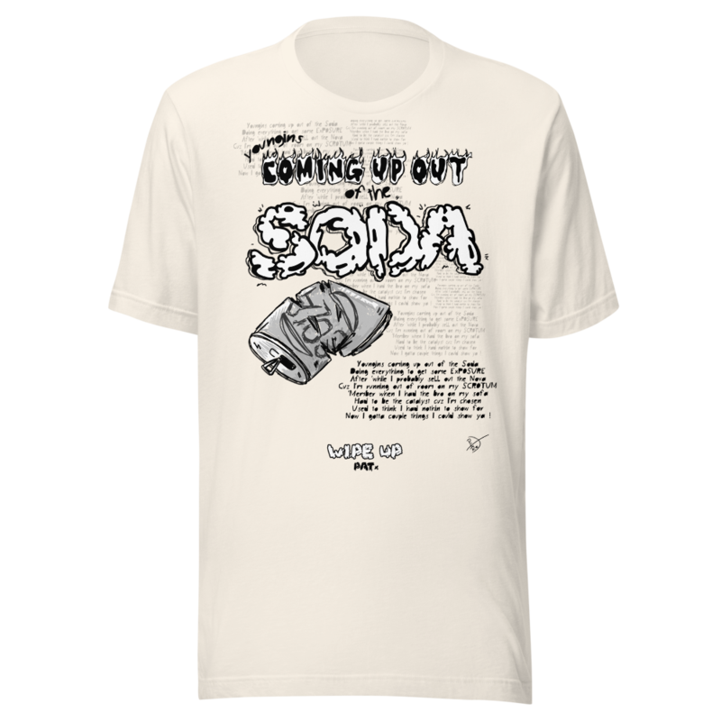 COMING UP OUT OF THE SODA – XL, Vintage White