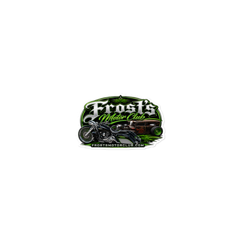 Bubble-free stickers – 15″×3.75″, White