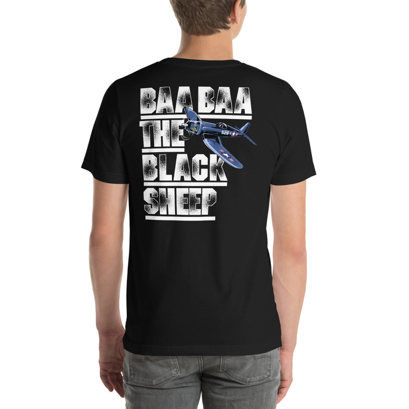 Unisex t-shirt (front and back designs)