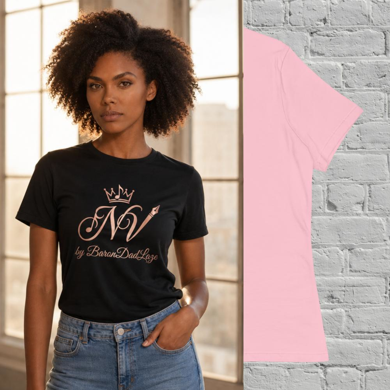 BaronDadLaze "Note & Verse" Women's Relaxed T-Shirt