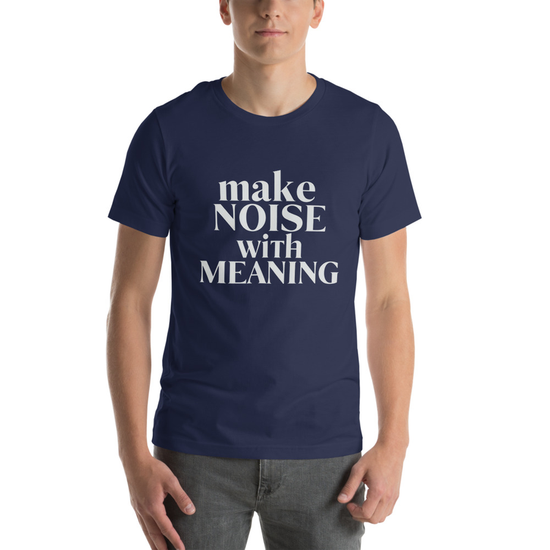 Make Noise With Meaning - Midnight Tone – XS, Navy