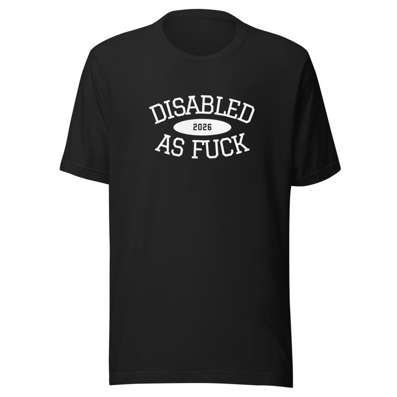 Disabled as f*ck white text 