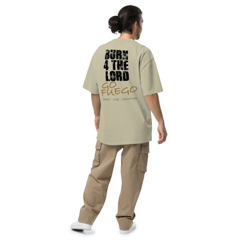 Go Fuego Oversized faded t-shirt