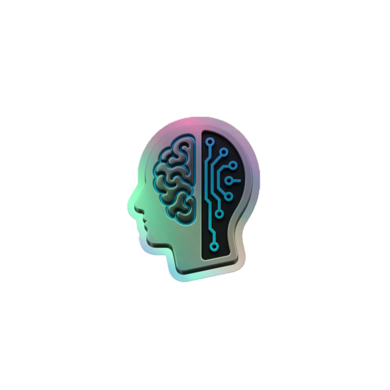 Holographic stickers - Agent Brain