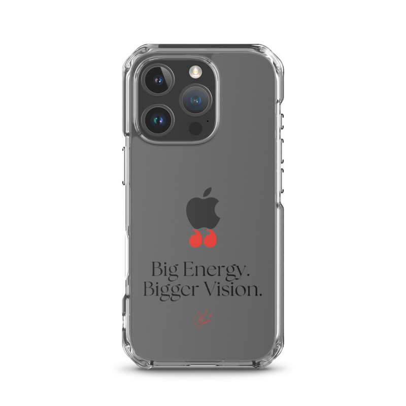 Big Energy. Bigger Vision. Clear Case for iPhone® – iPhone 16 Pro