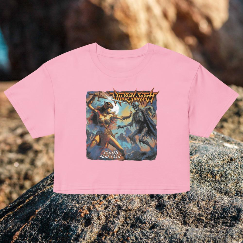 Crop Top - Tooth & Nail (Shewolves of the Wasteland on back)
