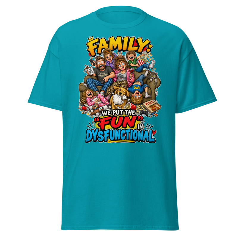 Dysfuntional Family – XL, Tropical Blue