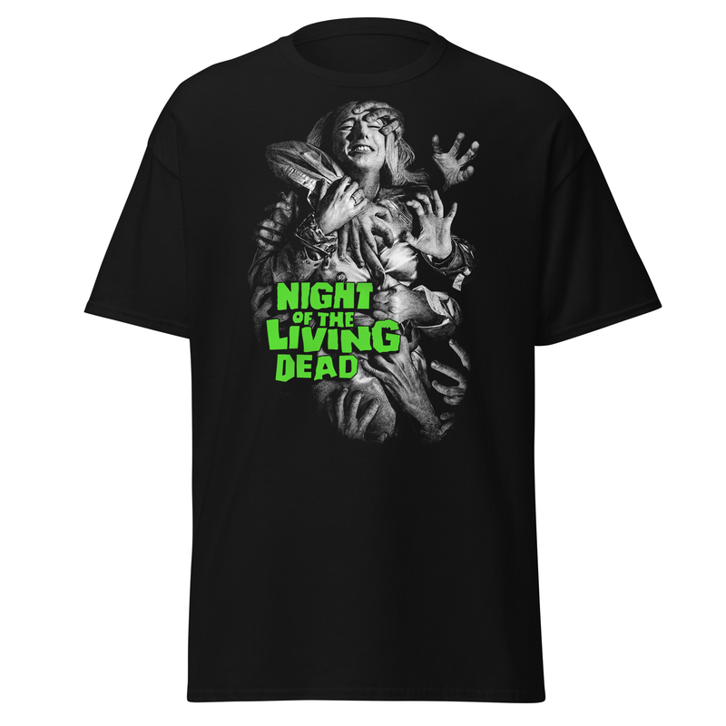 Night of the Living Dead Shirt, 1968 Horror Movie Tee, Vintage Zombie Horror T-Shirt