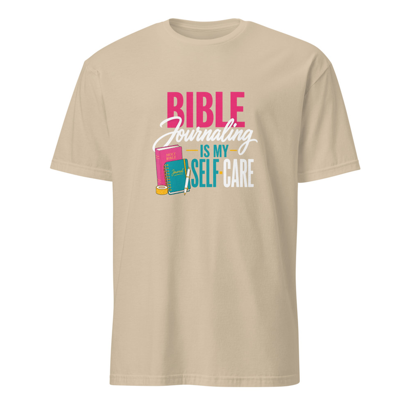 Bible Journaling Is My Self-Care Shirt – S, Sand