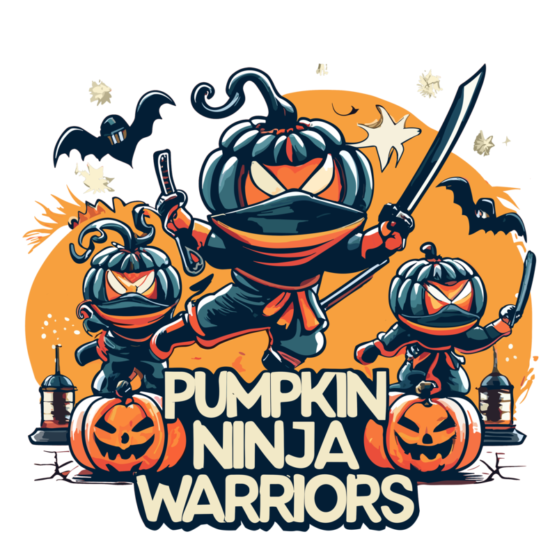 Diseño Calabazas ninja