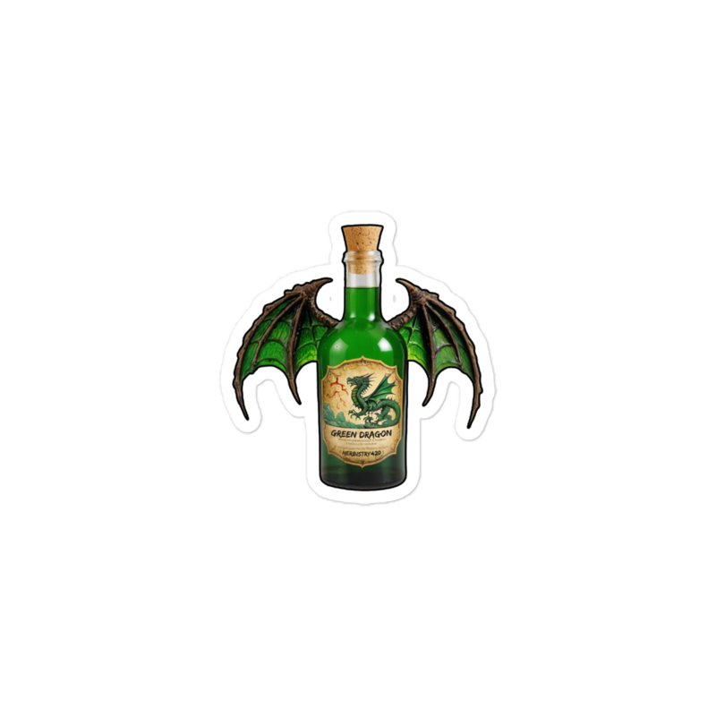 Green Dragon – Bubble-free stickers