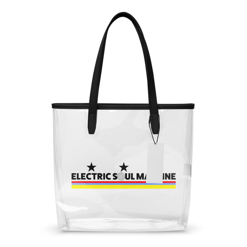Clear tote bag