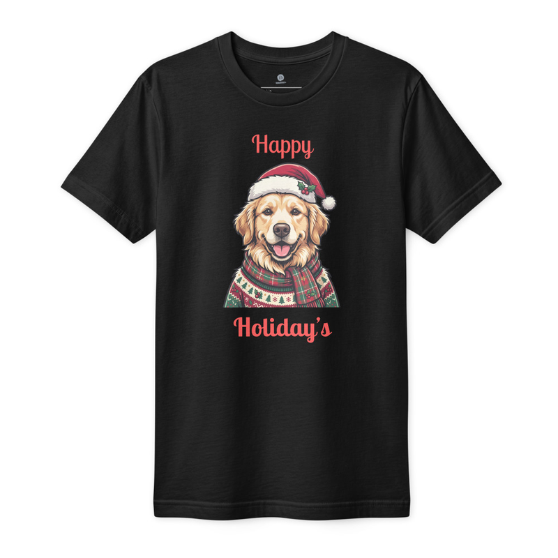 Fine Jersey T-Shirt: Happy Holiday's III