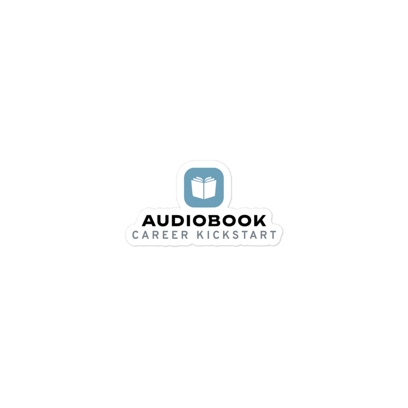 Audiobook Career Kickstart Stickers