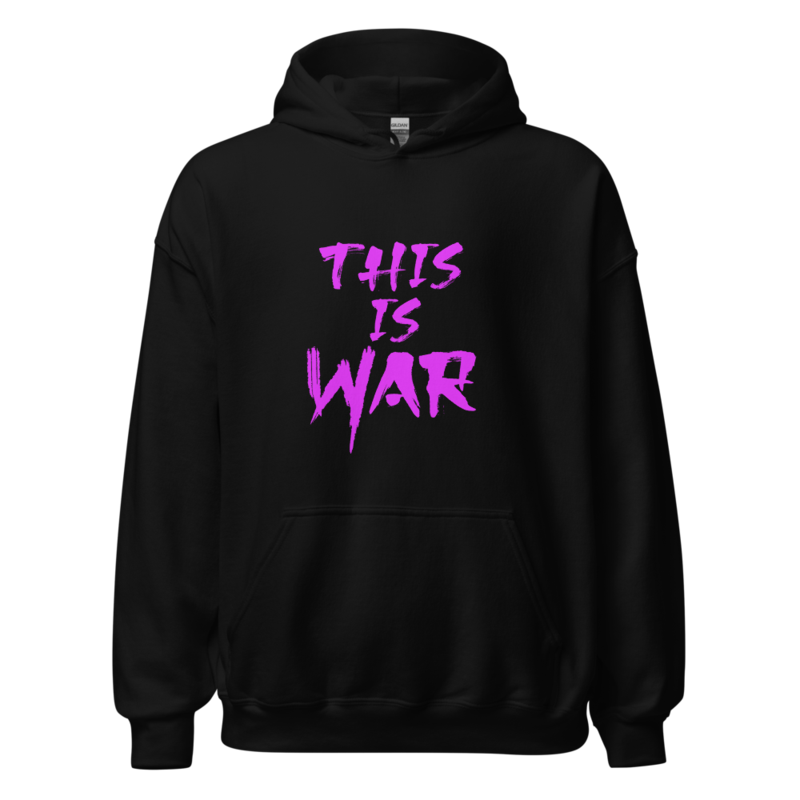 "This is War" Actual Girl Hoodie - for Women – Image 3