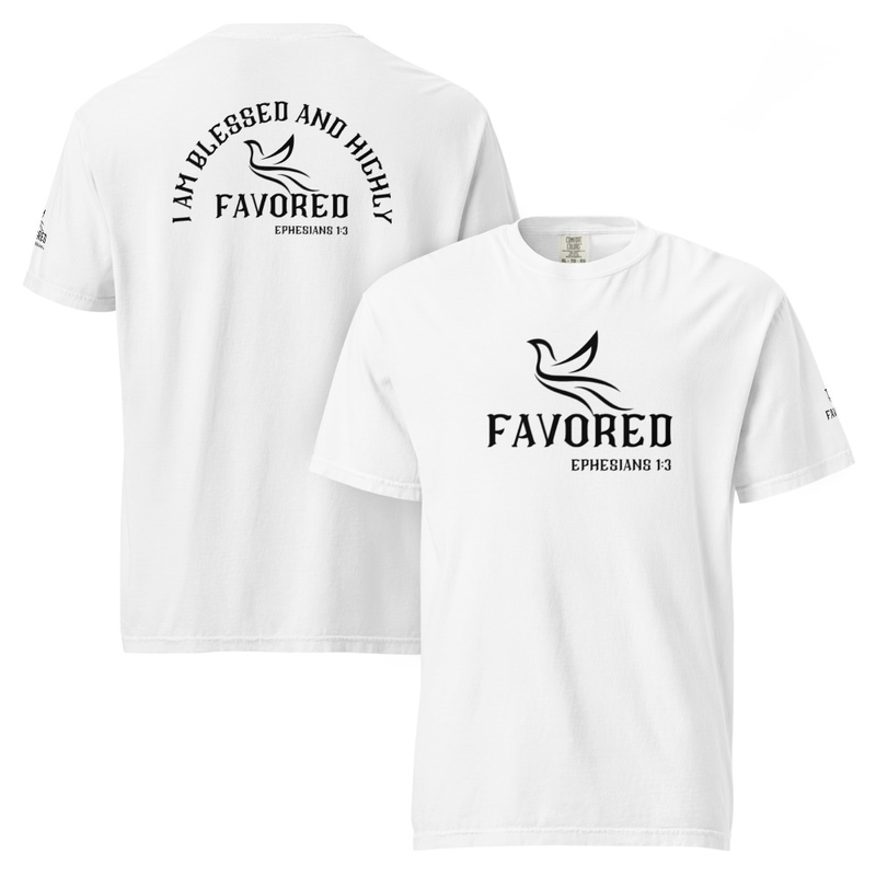 FAVORED Unisex garment-dyed heavyweight t-shirt