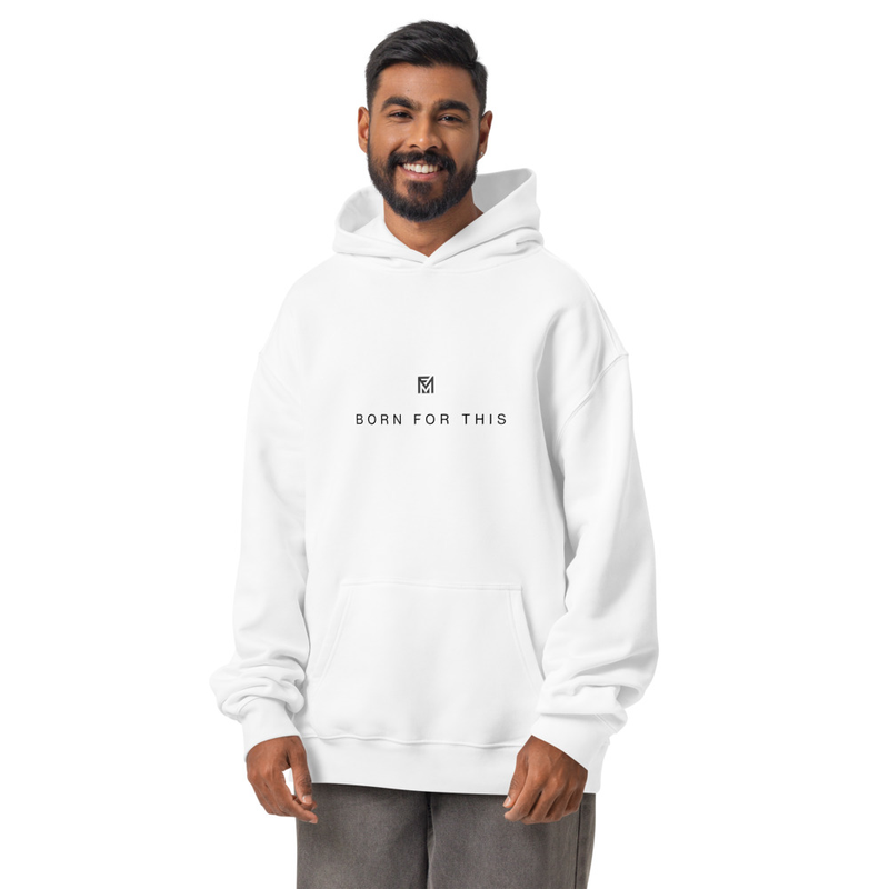 Born for This™ Oversized Hopeful Hoodie ( Unisex ) – S, White