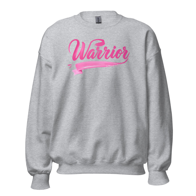 "Warrior" Unisex Crew Neck Sweatshirt  – XL, Sport Grey