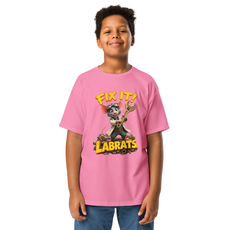 Sprocket Sparksqueak Fix It Kids T-Shirt