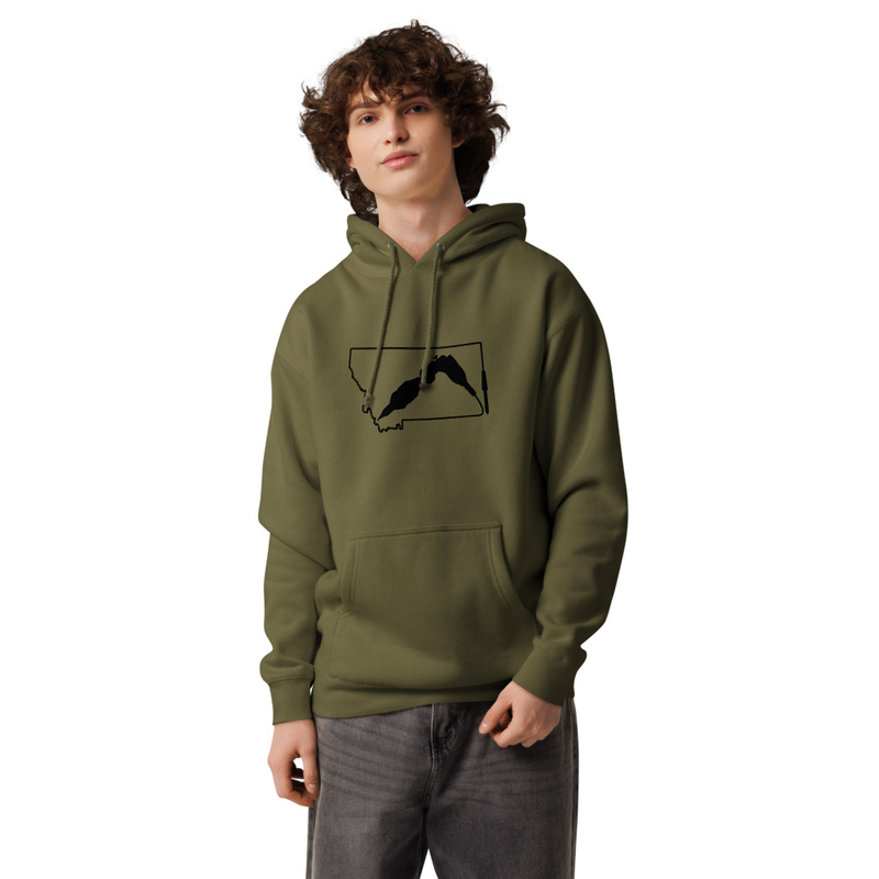 MTC Youth Unisex Heavyweight Hooded Sweatshirt | Independent Trading Co. IND4000 – S, Army