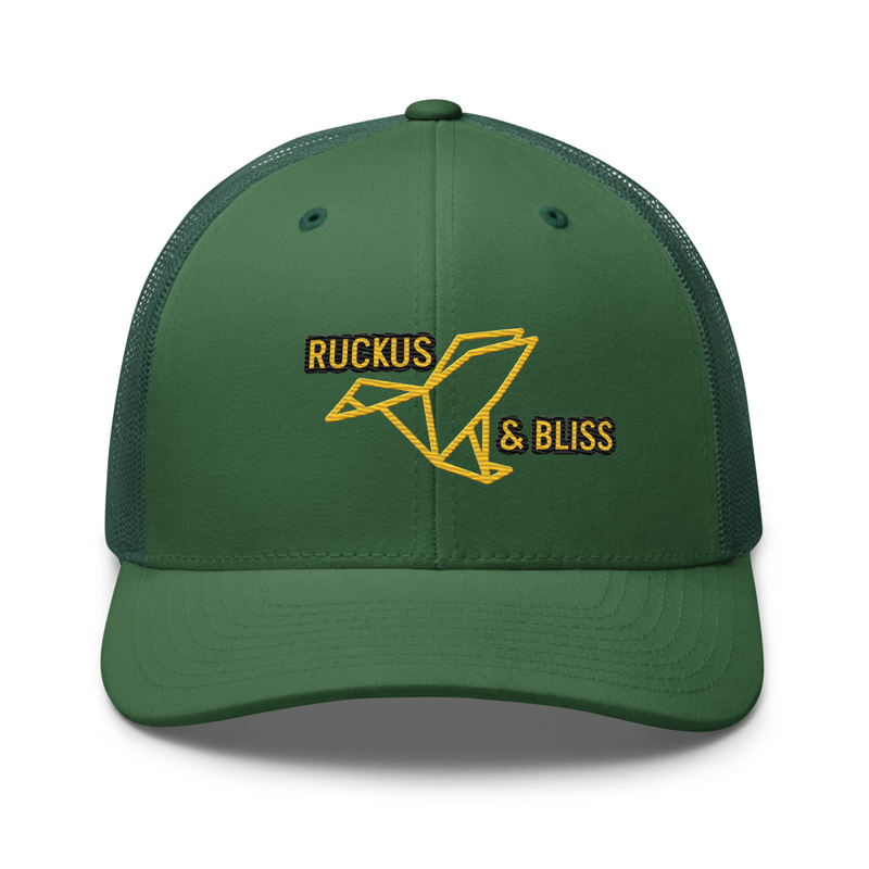 R&B Bird Trucker GRN