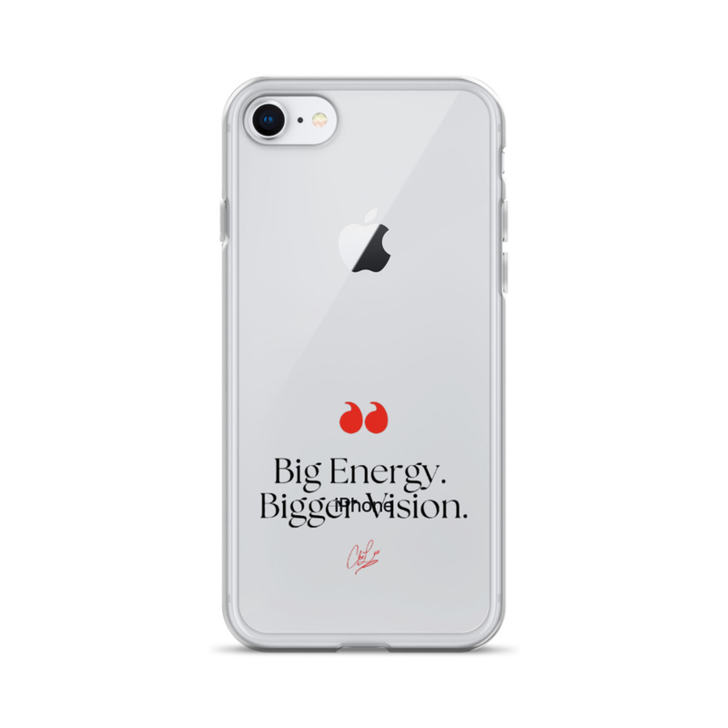 Big Energy. Bigger Vision. Clear Case for iPhone® – iPhone 7/8