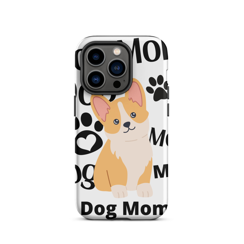 Tough Case for iPhone®: Dog Mom