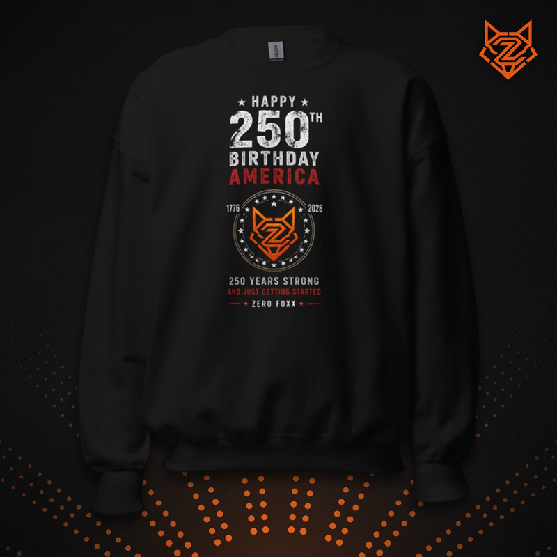 America's 250th — 250 Years Strong | Sweatshirt — Front