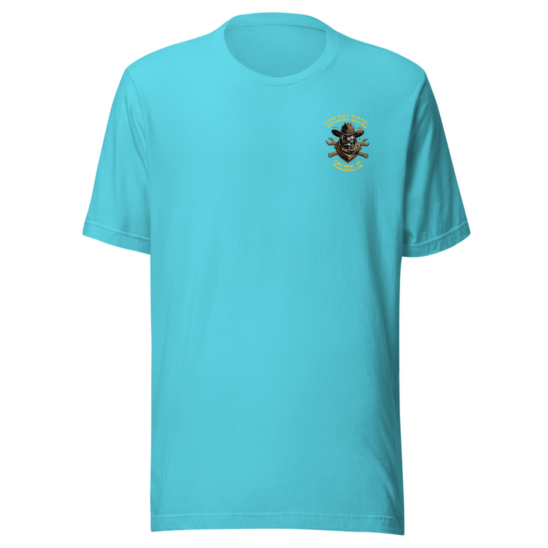 Outlaws Diesel Unisex t-shirt – XS, Turquoise