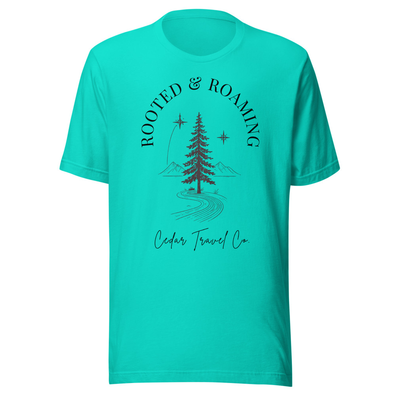 Rooted & Roaming Tee – 2XL, Teal