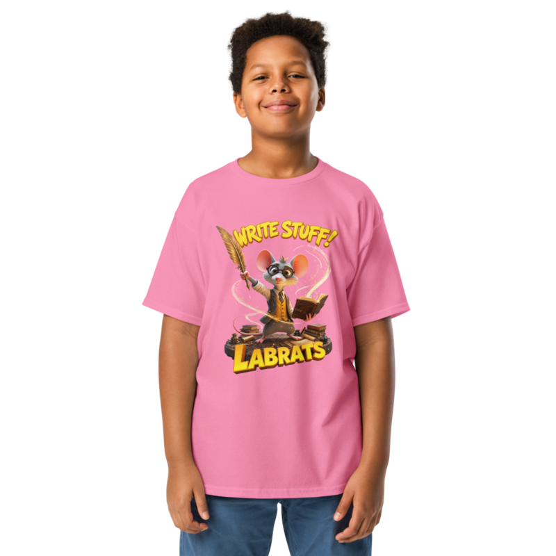 Quill Scribblesnout Write Stuff Kids T-Shirt