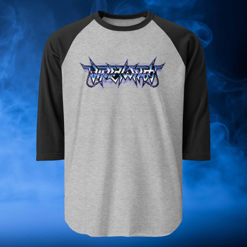 3\4 Baseball Tee - Lightning (Unisex)