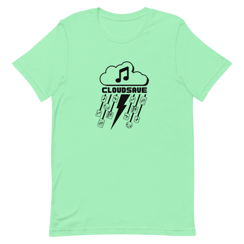 Unisex t-shirt Black Print