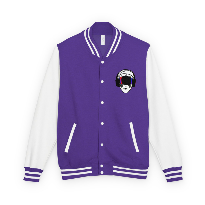 Heavyweight letterman jacket