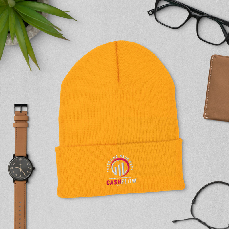 Cashflow Beanie v.2 – One size, Gold