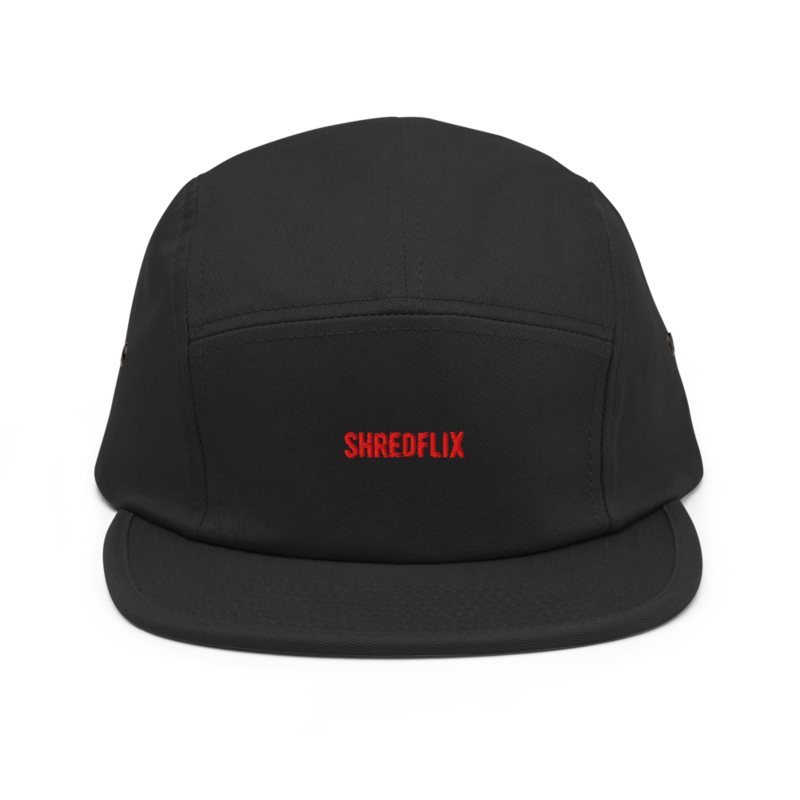 Shredflix Logo Five-Panel Cap Black / One size preview