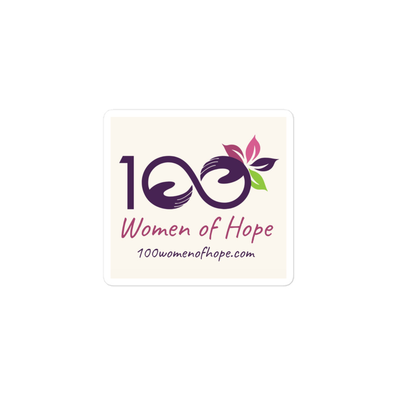 100 Women of Hope Sticker
