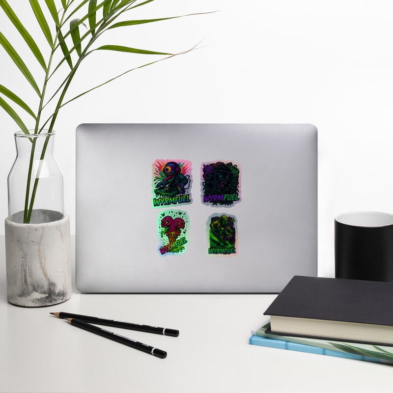 Holographic Stickers Set 3 Holographic Sticker