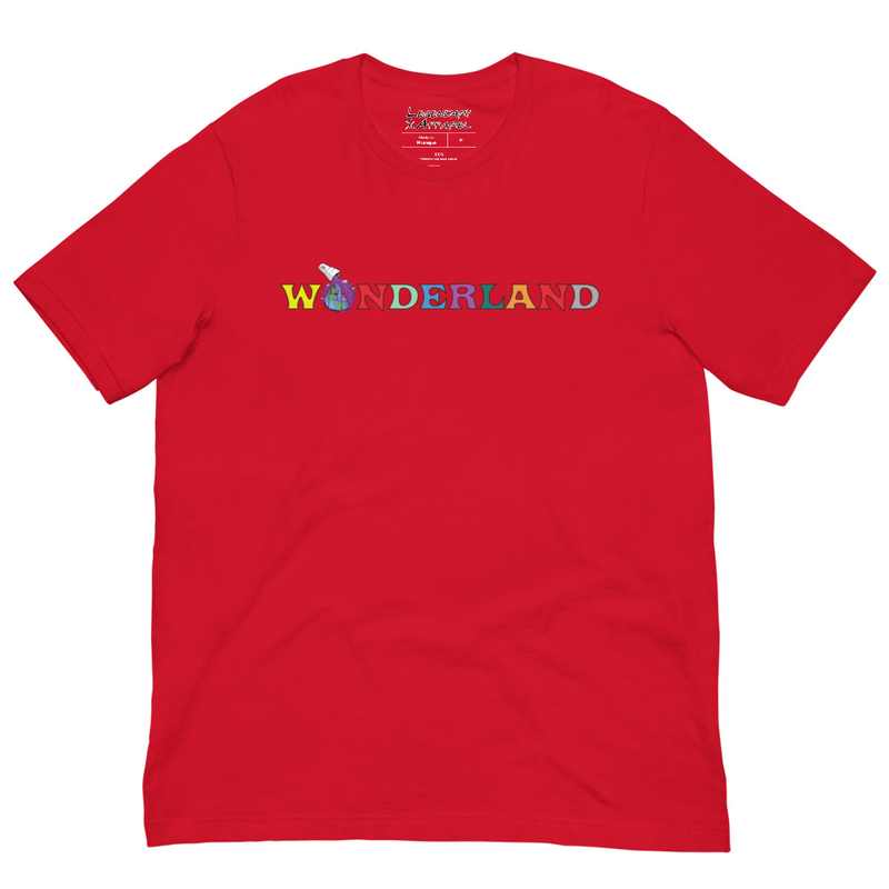 [ wonderLAnd ] tee – 4XL, Red