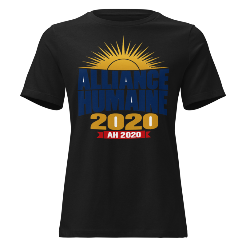 Visuel du produit T-shirt femme ALLIANCE HUMAINE 2020