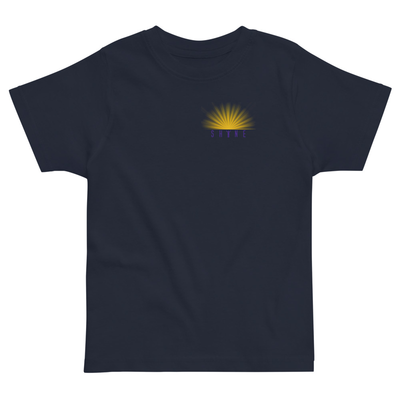 SHINE T-shirt - Toddler – 5/6, Navy