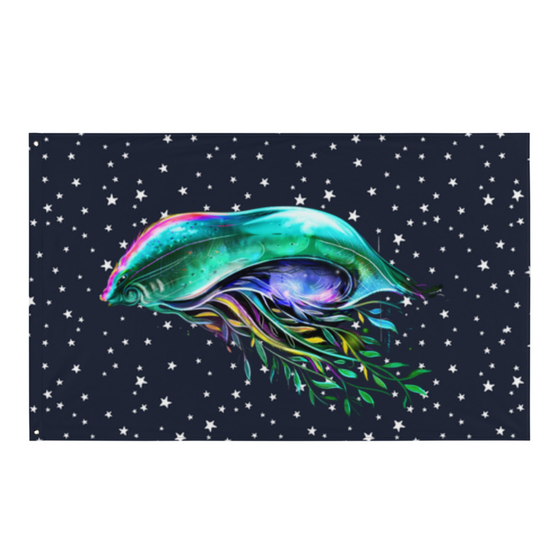 Space Jelly Flag - Stars