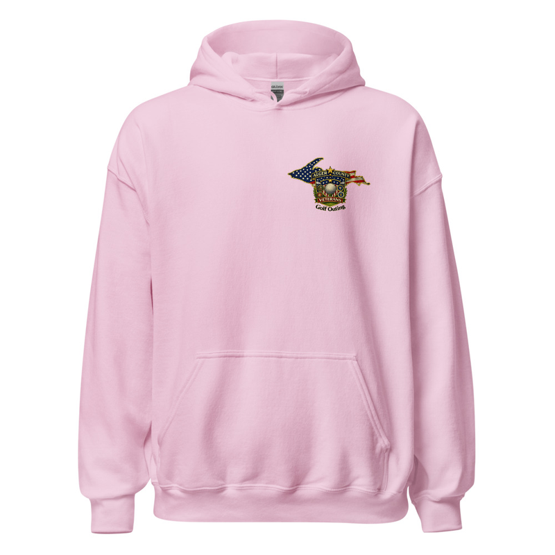 250th Birthday America Unisex Hoodie – S, Light Pink