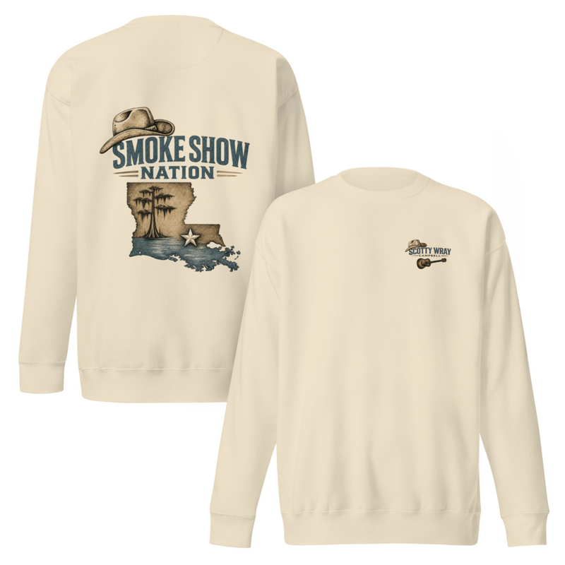 Smoke Show Nation Heritage Crewneck