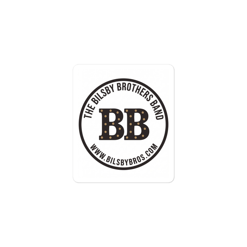 The Bilsby Brothers Band - Logo Sticker
